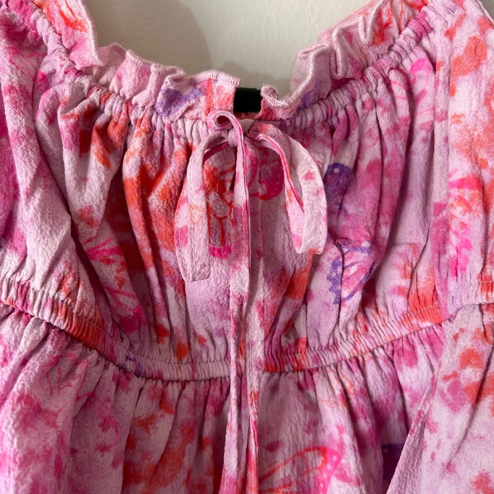 Pink Patterned Wild Fable Tank Top - Picture 3 of 6